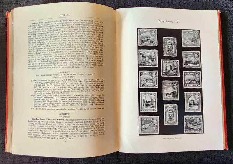 Cyprus it`s postal history and postage stamps by W.T.F Castle