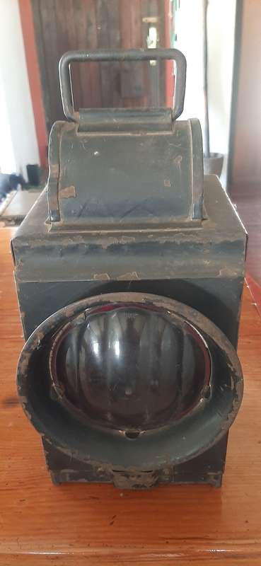 Railway Lamp. South African