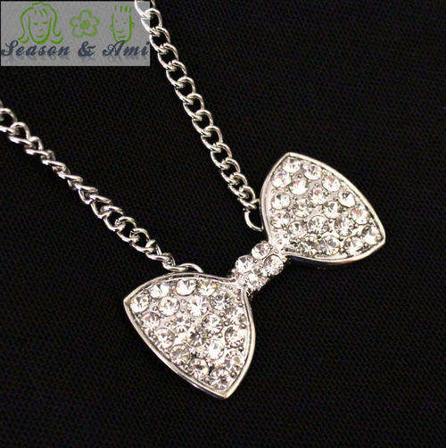 bowknot cute necklace