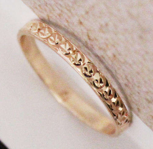 fashion rose golden rings