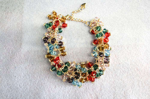 multi beed bracelet