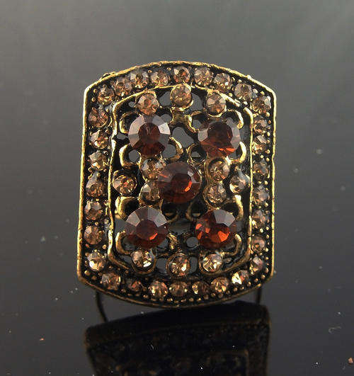 fashion brown rings (adjustable)