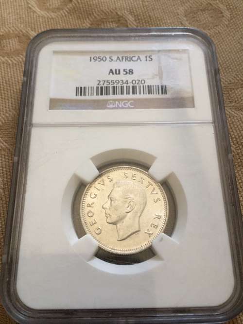 1950 S.Africa 1S AU 58