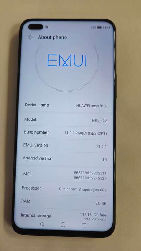 Huawei nova 8i