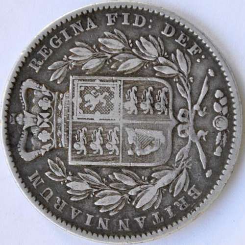 VERY RARE 1847 SILVER CROWN STARTING @ R1 LOOK NOW!! YOU DONT SEE THESE OFTEN!!!