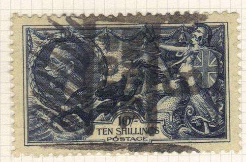 1913-18 - KING GEORGE V - 10s - FINE USED