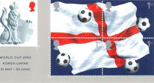 GB - 2002 - WORLD CUP MINIATURE SHEET - MINT