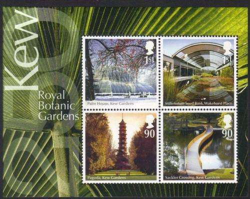 GB - ROYAL BOTANIC GARDENS - MINIATURE SHEET - MINT