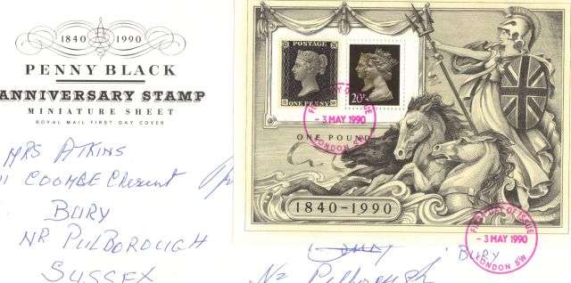 GB - 1990 - INTERNATIONAL STAMP EXHIBITION, LONDON - FDC