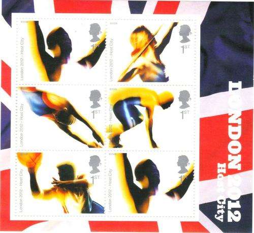 GB - 2012 - LONDON HOST CITY - MINIATURE SHEET - MINT