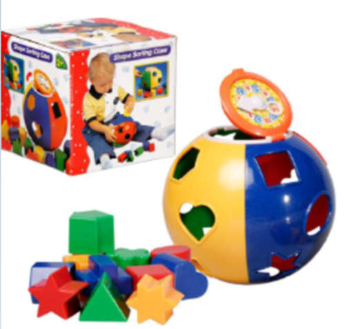 12 PIECE SHAPE SORTER