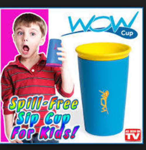 WOW SPILL FREE DRINKING CUP
