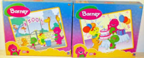 BARNEY 25 PIECE PUZZLE