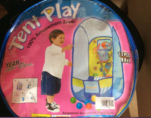 TENT PLAY SHOOT BASKET