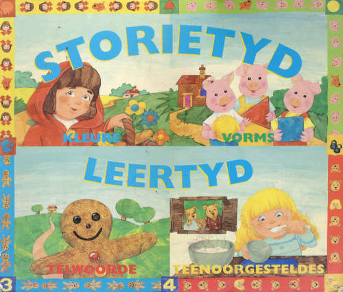 [B:1:S:CC]-Storietyd. Leertyd. Kleure, Vorms, Telwoorde, Teenoorgesteldes. - Keith Faulkner