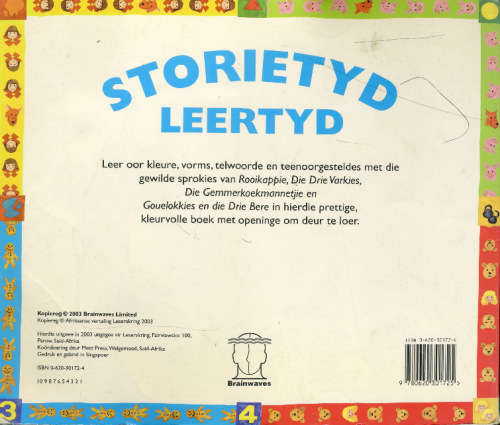 [B:1:S:CC]-Storietyd. Leertyd. Kleure, Vorms, Telwoorde, Teenoorgesteldes. - Keith Faulkner