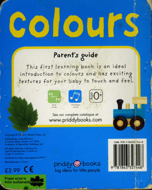 [B:2:S:CC]-Colours. Touch and Feel. - Unknown