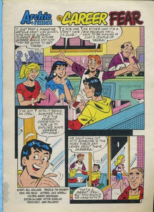 [B:2:S:CC]-The Archie Library 29. Archie and Friends Double Digest - Unknown