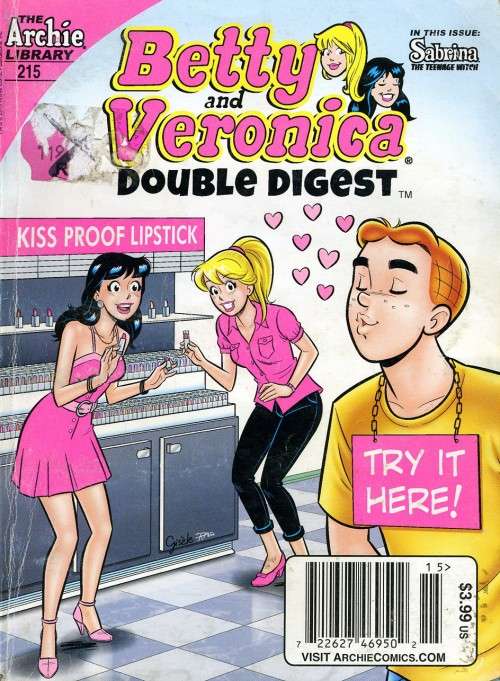 [B:2:S:CC]-The Archie Library 215. Betty and Veronica Double Digest - Unknown