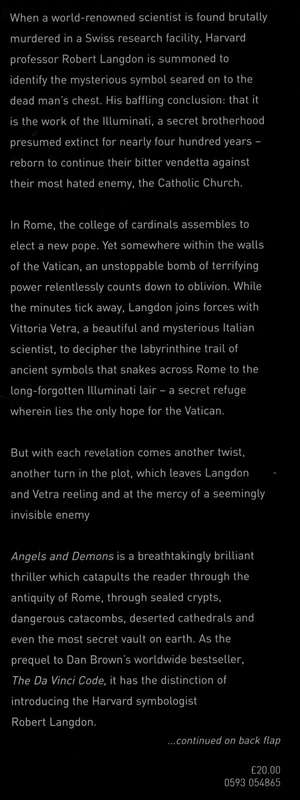 [B:2:S:CC]-Angels and Demons. Special Illustrated Collector's Edition. - Dan Brown