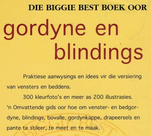 [B:1:S:CC]-Gordyne en blindings - Pru Pfuhl