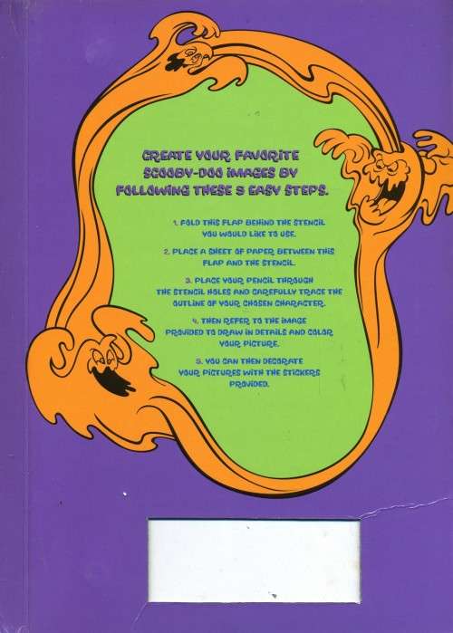 [B:2:S:CC]-Scooby-Doo! Stencil Activity Book. - Unknown