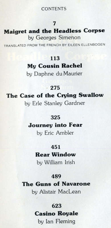 [B:2:S:CC]-Readers Digest Condensed Books Great Stories of Mystery and Suspense. Volume 1 - Various