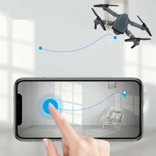 Foldable drone with HD camera remote control APP to control quadcopter