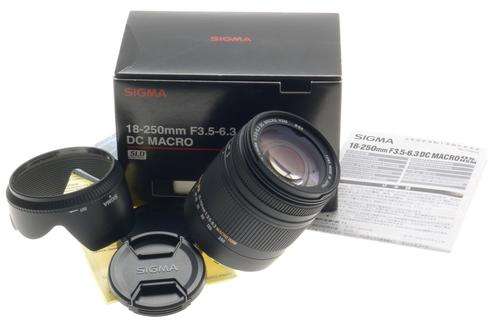 SIGMA PENTAX 18-250mm F3.5-6.3 DC MACRO LENS FOR DIGITAL CAMERA NEW IN BOX CAPS