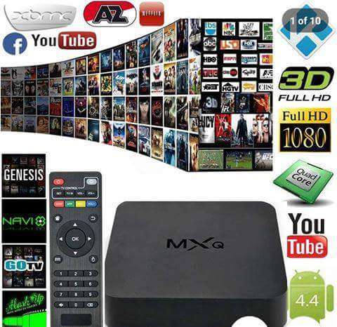 MXQ-4K Smart Android TV Box