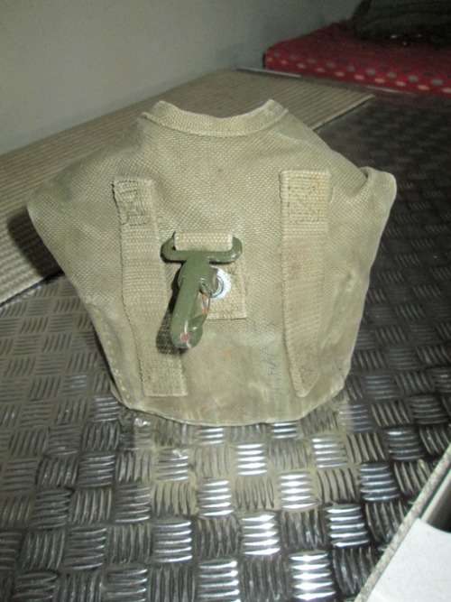SADF OLD CANVAS WATER BOTTLE POUCH HOLDER