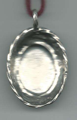 ENAMEL FIRED PENDANT