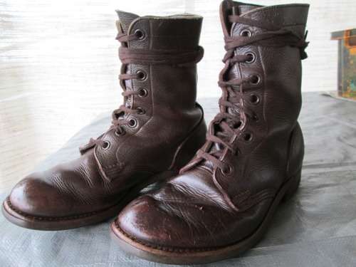 SADF BORDER WAR- ARMY FULL LEATHER BOOTS