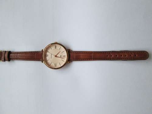 FOSSIL LADIES JAQUILINE GOLD PLATED WATCH