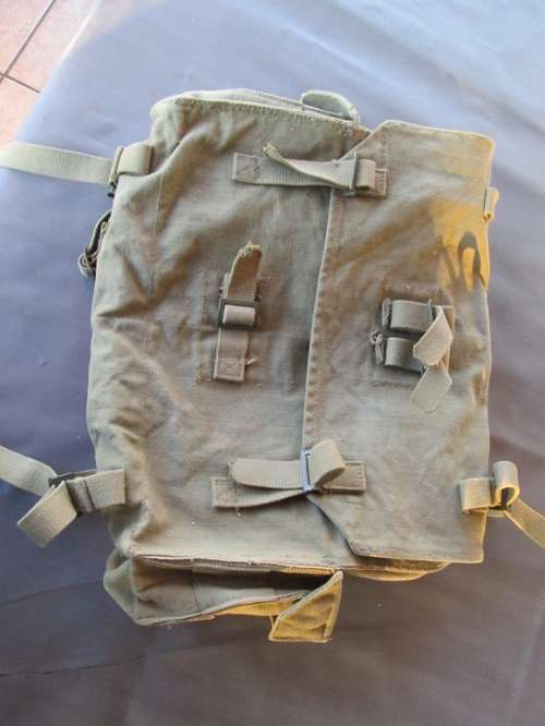 SADF CANVAS WEBBING PATROL RUCKSACK