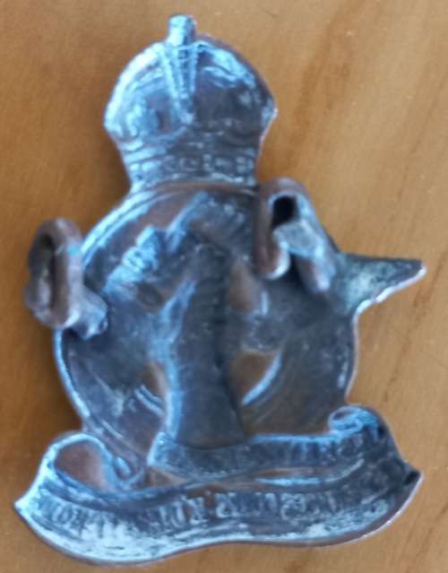 SA ARMY UNION- Q SERVICES CORPS- COLLAR BADGE PAIR