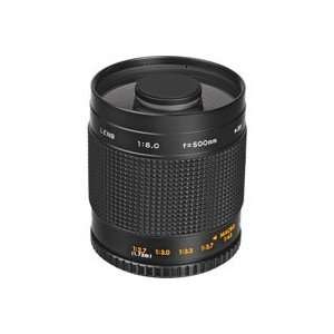 500mm f/8.0 BOWER - Manual Focus Telephoto T-Mount Lens & Nikon Mount