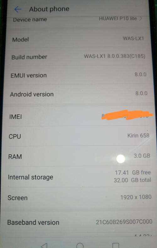 Huawei P10 Lite
