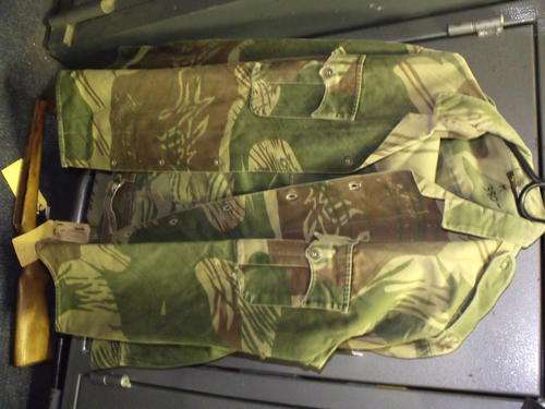 Rhodesian Bush war army pants and shirt.