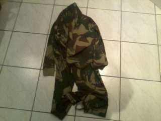 Rhodesian Army bush war era, camo track suit. good condition. XL