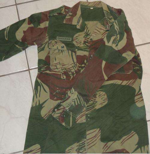 Rhodesian 'Guard Force' issue camo shirt,