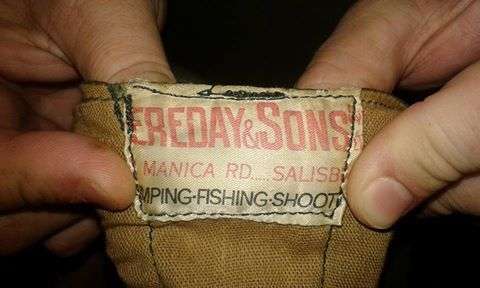 Rhodesian bush war fireforce jacket, Fereday & sons.