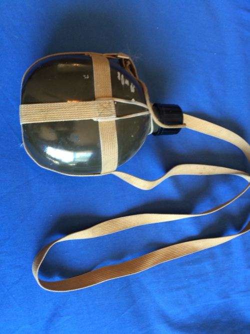 Rhodesian captured ZANLA water bottle, bush war.