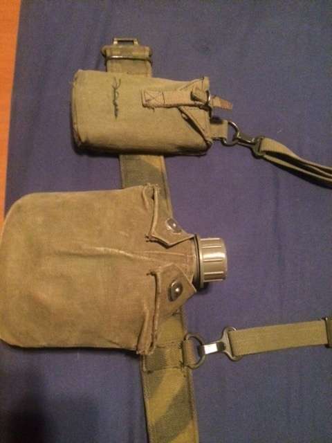 Rhodesian Bush War Webbing