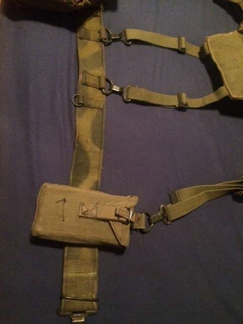 Rhodesian Bush War Webbing