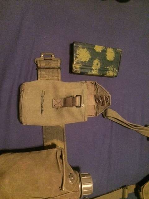 Rhodesian Bush War Webbing