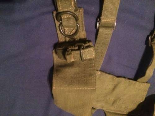 Rhodesian Bush War Webbing