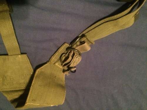 Rhodesian Bush War Webbing