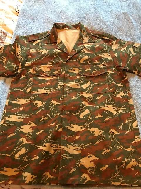 Koevoet / Swapol, bush/border war uniform, camo. incl: cap.