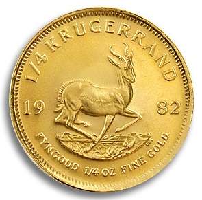 1/4 Oz Fine Gold Krugerrand